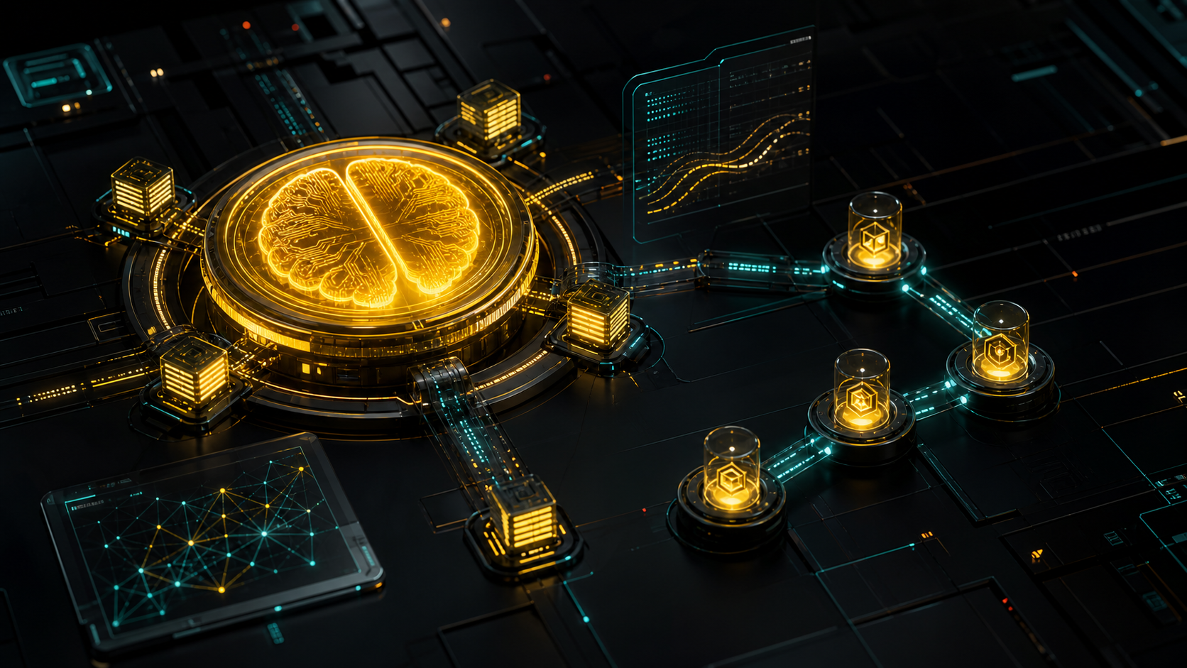 IdeaAI command center visual